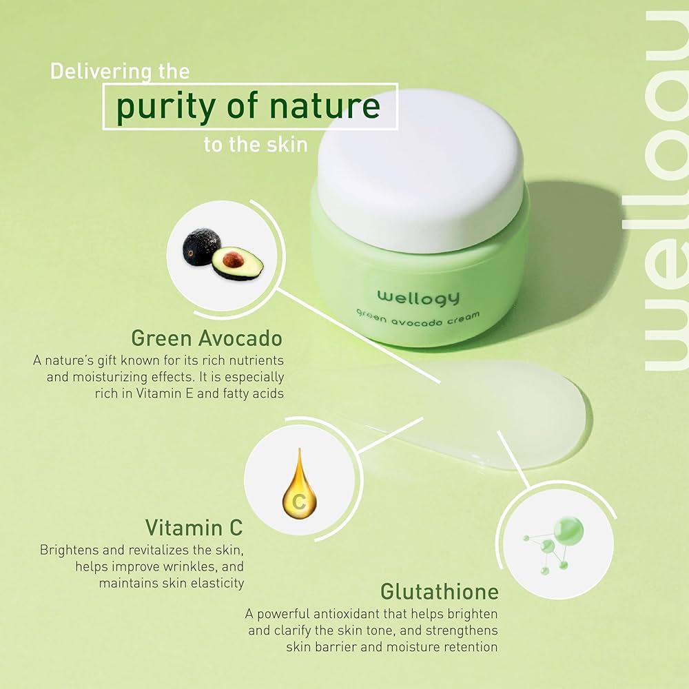 Green Avocado Face Cream